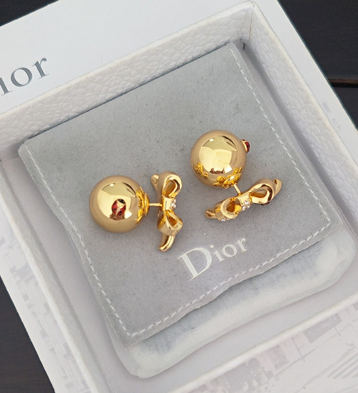 ディオール アウトレット店舗 ディオールコピー Dior Tribales ピアス メタル・クリスタル・ラッカー E4493WOMCY_D319 Dior Tribales ピアス - 画像 (7)