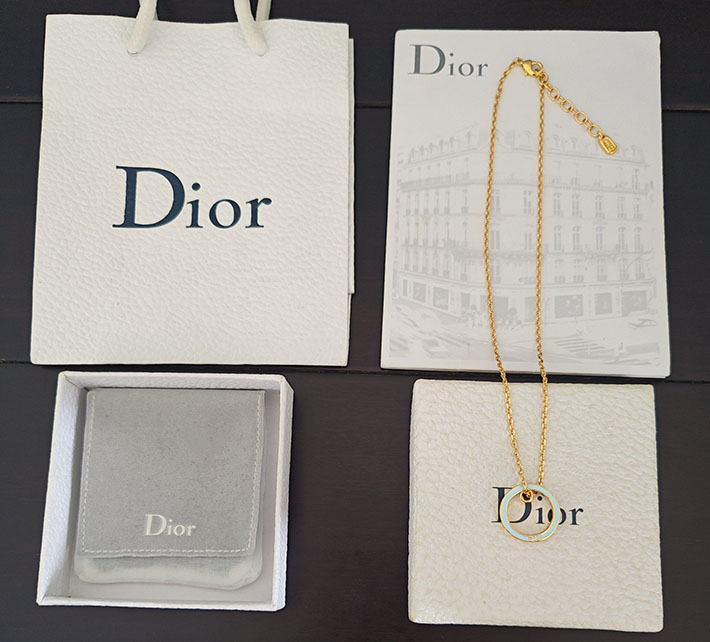 ディオール アウトレット店舗 ディオールコピー Dior Night Code ナイト コード ネックレス 2701186 ディオールネックレスコピー - 画像 (4)