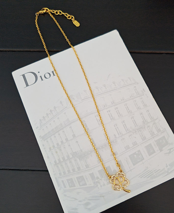 ディオール アウトレット店舗 ディオールコピー Dior CD Shiny Clover ネックレス N3840WOMCY_D319 ディオール ネックレス レディース - 画像 (3)