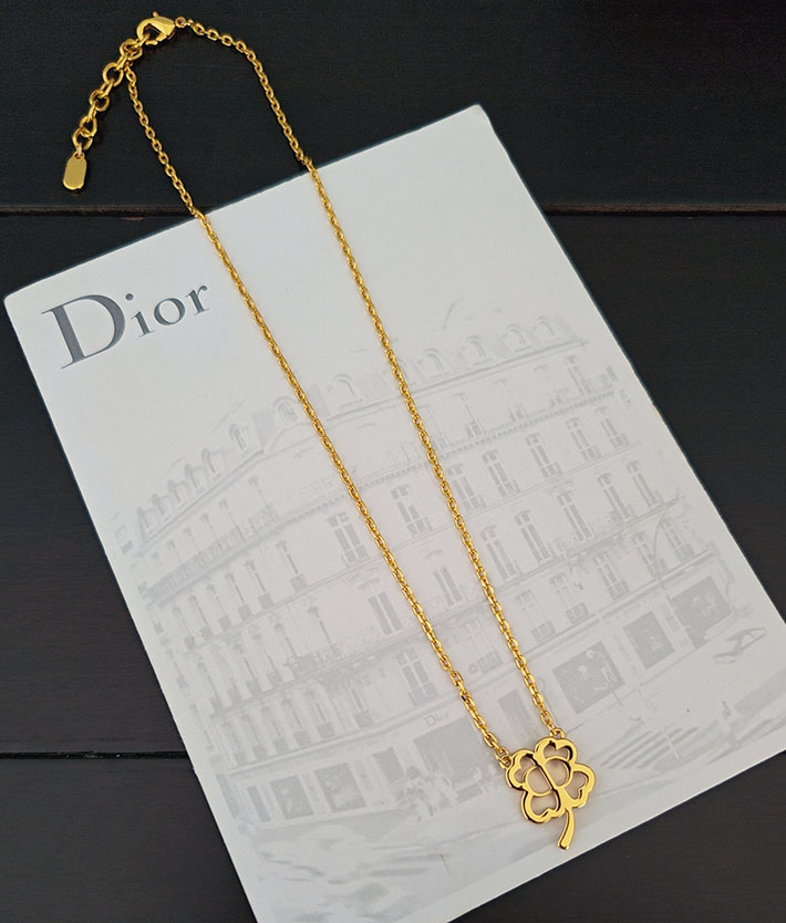 ディオール アウトレット店舗 ディオールコピー Dior CD Shiny Clover ネックレス N3840WOMCY_D319 ディオール ネックレス レディース - 画像 (2)