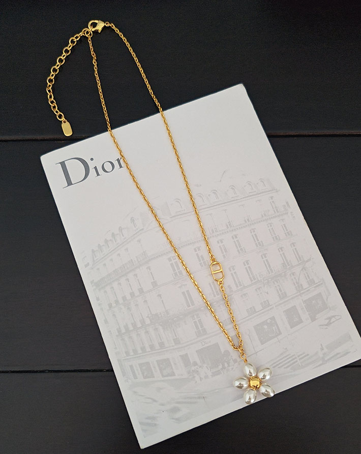 ディオール アウトレット店舗 ディオールコピー Dioriviera Brush & Bloom ネックレス N3816WOMFW_D301 ディオール ネックレス レディース - 画像 (2)