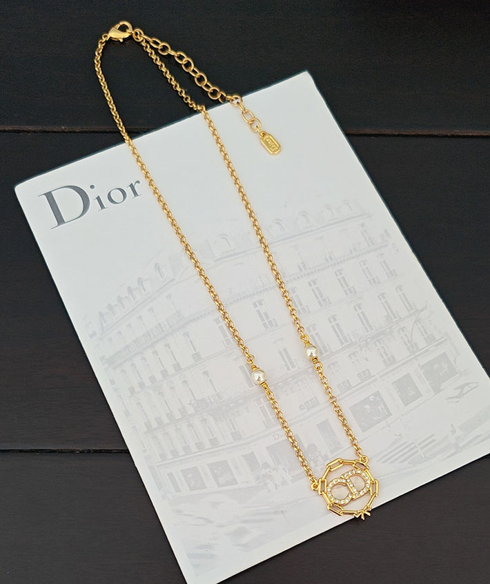 ディオール アウトレット店舗 ディオールコピー Dior CD Circle Chain ネックレス N3837WOMCY_D319 ディオール ネックレス レディース - 画像 (3)