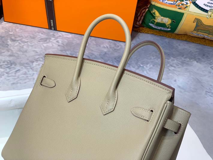 最高級エルメスバーキンコピー HERMES バーキン25 プシエール ヴォーエプソン ゴールド金具 hermes91012 レディース エルメス バッグ - 画像 (5)