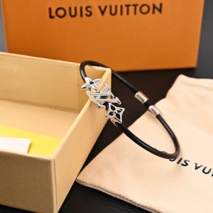 ルイヴィトンブレスレット 革