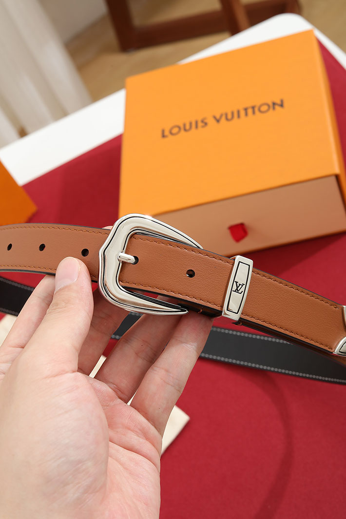 ルイヴィトン アウトレット店舗 LV Cintura LV Dust 25mm ベルト・LV ダスト M4254S ヴィトン ベルト レディース コーデ - 画像 (4)