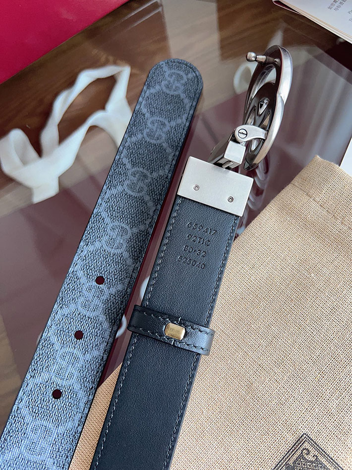 グッチ アウトレット店舗 GUCCI Gバックル 30mm GGスプリームキャンバス レディースベルト 2702042 グッチ ベルト レディース アウトレット - 画像 (7)