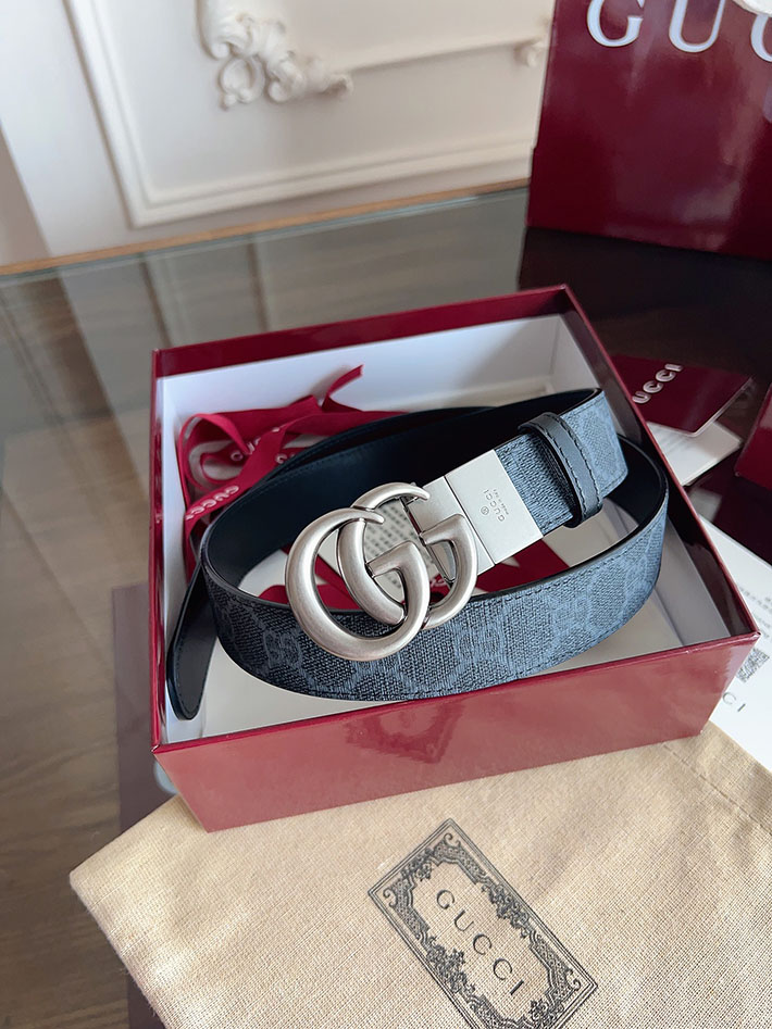 グッチ アウトレット店舗 GUCCI Gバックル 30mm GGスプリームキャンバス レディースベルト 2702042 グッチ ベルト レディース アウトレット - 画像 (6)