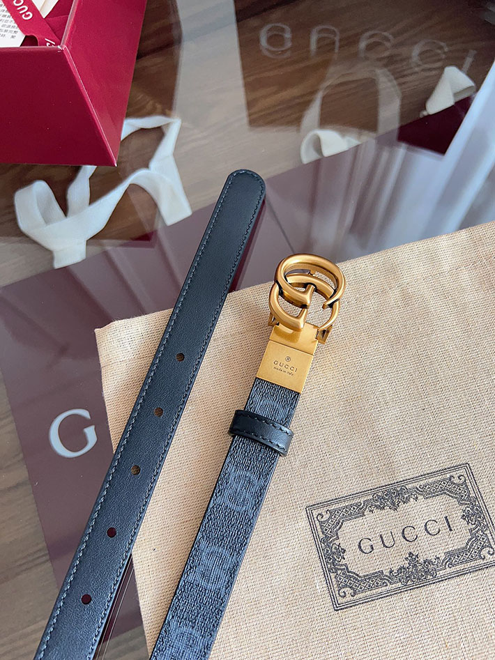 グッチ アウトレット店舗 GUCCI Gバックル 20mm GGスプリームキャンバス レディースベルト 2702043 グッチ ベルト レディース 人気 - 画像 (8)