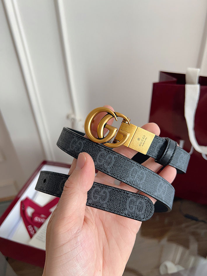 グッチ アウトレット店舗 GUCCI Gバックル 20mm GGスプリームキャンバス レディースベルト 2702043 グッチ ベルト レディース 人気 - 画像 (4)