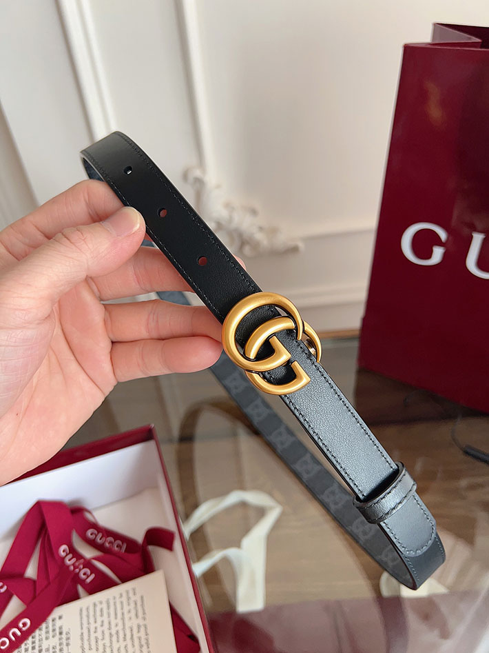 グッチ アウトレット店舗 GUCCI Gバックル 20mm GGスプリームキャンバス レディースベルト 2702043 グッチ ベルト レディース 人気 - 画像 (2)