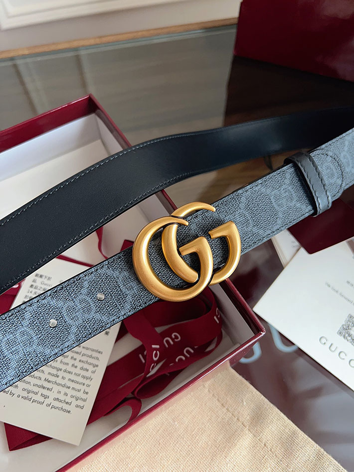 グッチ アウトレット店舗 GUCCI Gバックル 30mm GGスプリームキャンバス レディースベルト 2702044 グッチ ベルト レディース リバーシブル - 画像 (9)