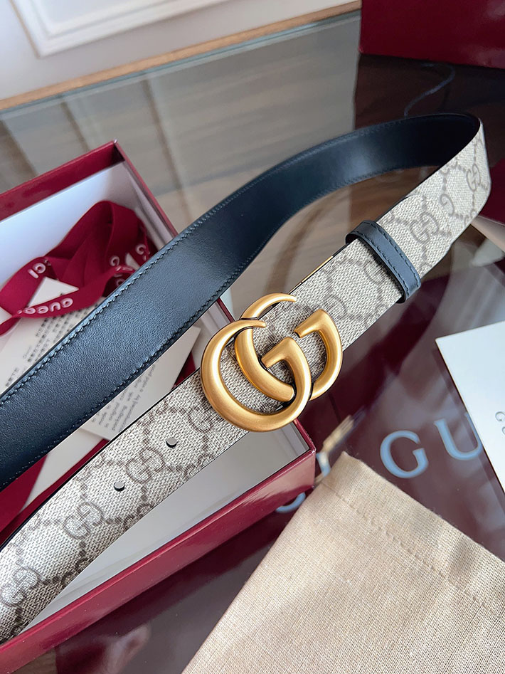グッチ アウトレット店舗 GUCCI Gバックル 30mm GGスプリームキャンバス レディースベルト 2702046 GUCCI ベルト レディース - 画像 (9)