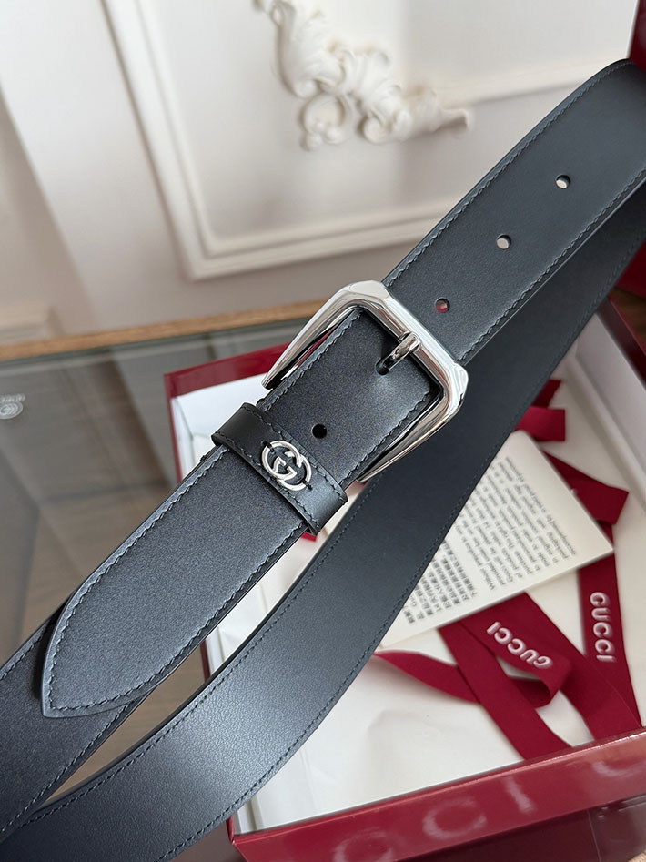 グッチ アウトレット店舗 GUCCI 35mm インターロッキングG ディテール付き ベルト 新作 2702049 グッチ ベルト アウトレット 価格 - 画像 (9)