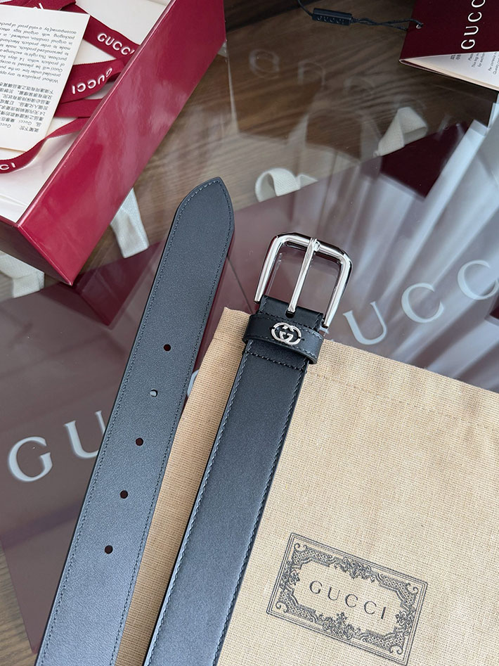 グッチ アウトレット店舗 GUCCI 35mm インターロッキングG ディテール付き ベルト 新作 2702049 グッチ ベルト アウトレット 価格 - 画像 (8)