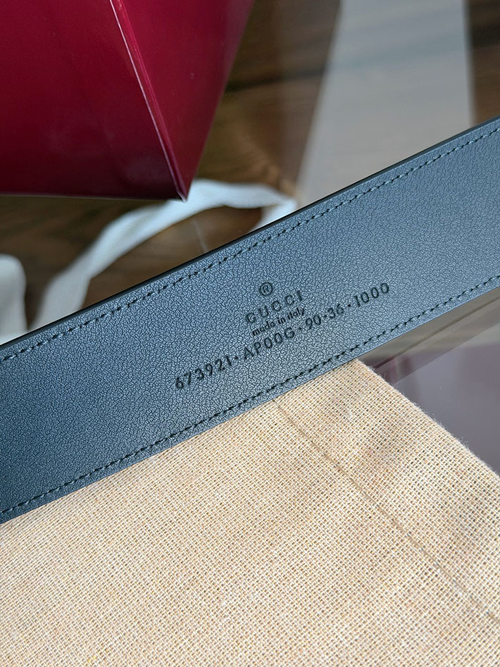 グッチ アウトレット店舗 GUCCI 35mm インターロッキングG ディテール付き ベルト 新作 2702049 グッチ ベルト アウトレット 価格 - 画像 (6)