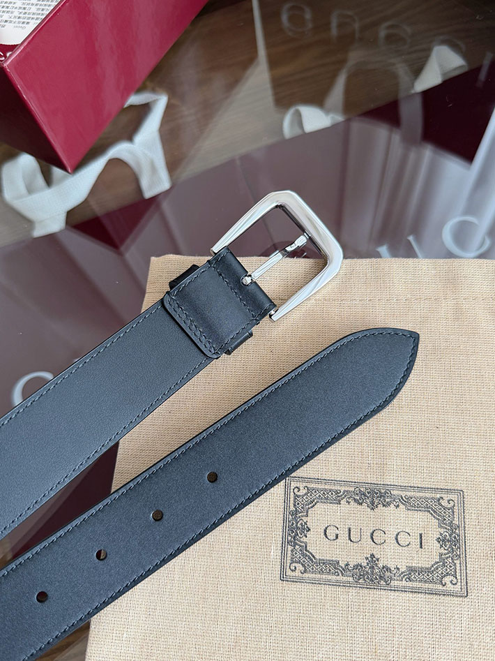 グッチ アウトレット店舗 GUCCI 35mm インターロッキングG ディテール付き ベルト 新作 2702049 グッチ ベルト アウトレット 価格 - 画像 (5)