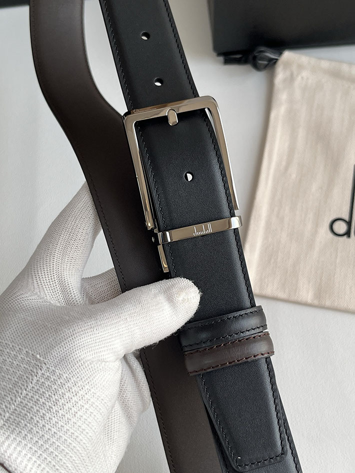 ダンヒル アウトレット 店舗 dunhill リバーシブル ベルト メンズ 男性 紳士 ビジネス おしゃれ 本革 2702054 ダンヒル ベルト ダサい - 画像 (8)