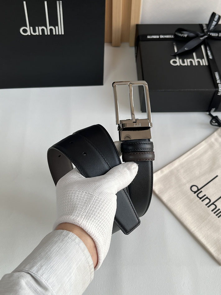 ダンヒル アウトレット 店舗 dunhill リバーシブル ベルト メンズ 男性 紳士 ビジネス おしゃれ 本革 2702054 ダンヒル ベルト ダサい - 画像 (6)