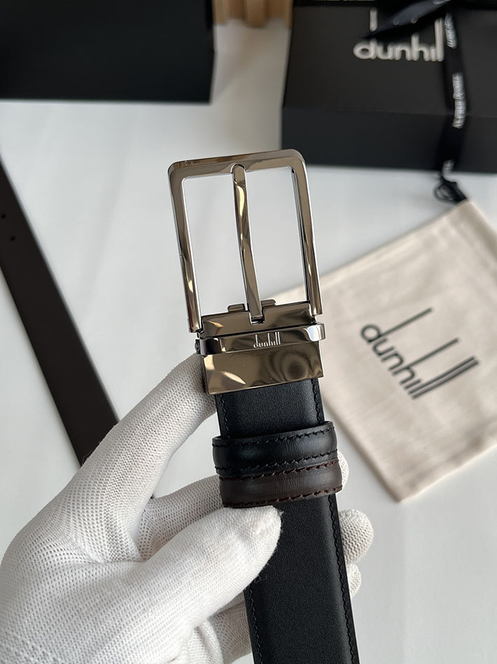 ダンヒル アウトレット 店舗 dunhill リバーシブル ベルト メンズ 男性 紳士 ビジネス おしゃれ 本革 2702054 ダンヒル ベルト ダサい - 画像 (5)