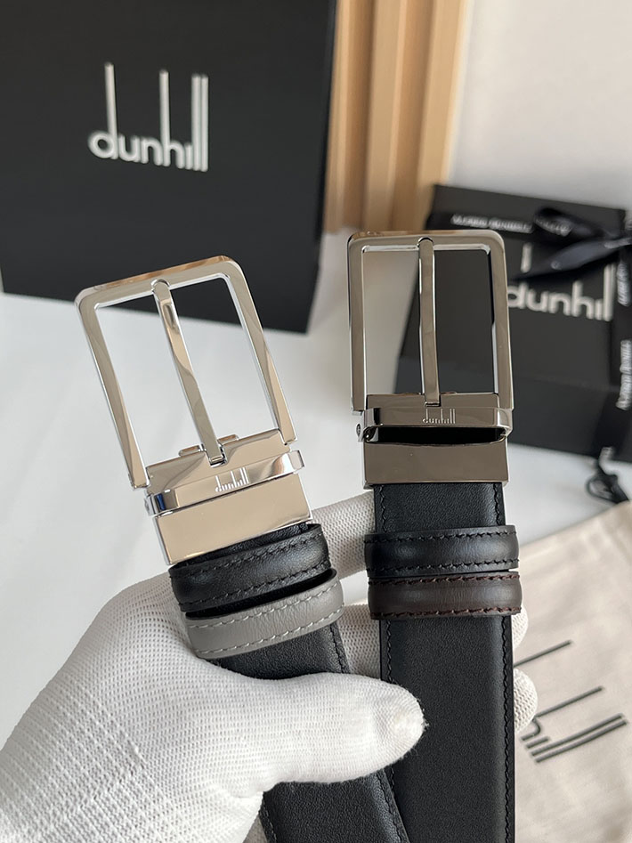 ダンヒル アウトレット 店舗 dunhill リバーシブル ベルト メンズ 男性 紳士 ビジネス おしゃれ 本革 2702054 ダンヒル ベルト ダサい - 画像 (2)