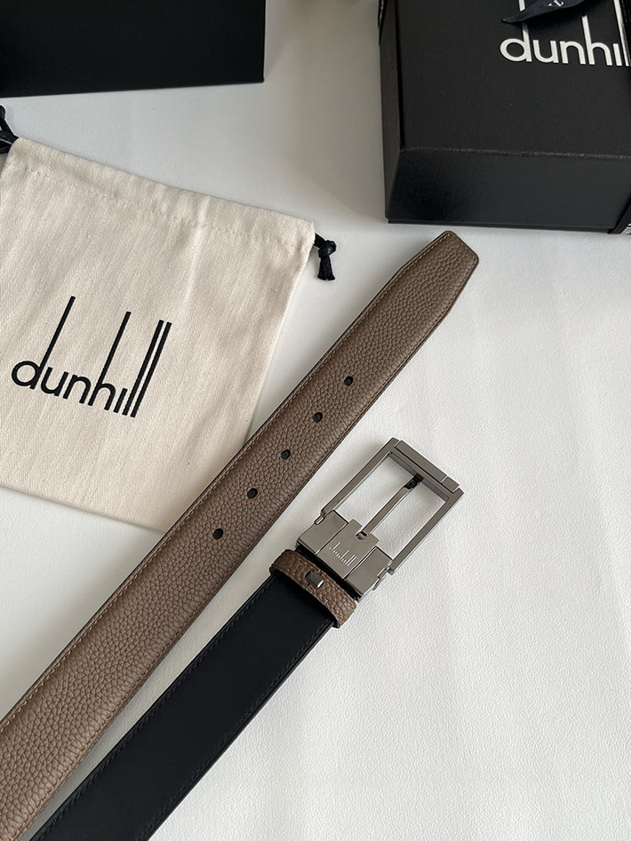 ダンヒル アウトレット 店舗 dunhill リバーシブル ベルト メンズ 男性 紳士 ビジネス おしゃれ 本革 2702055 ダンヒル ベルト リバーシブル - 画像 (9)
