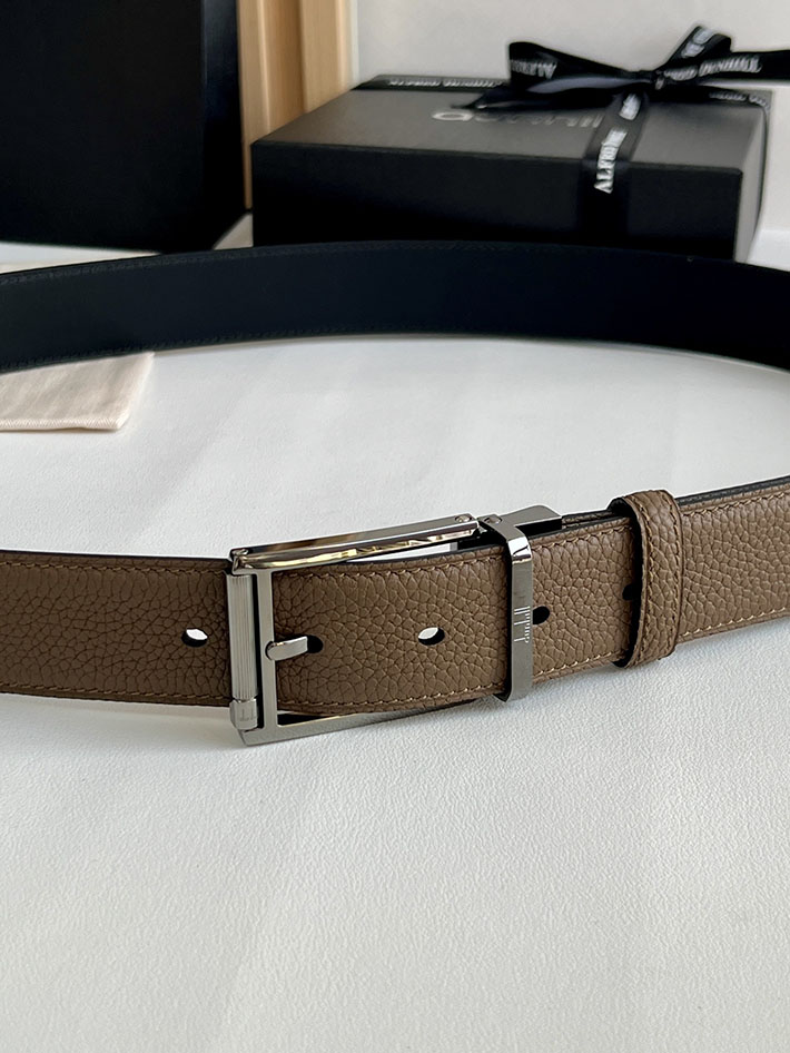 ダンヒル アウトレット 店舗 dunhill リバーシブル ベルト メンズ 男性 紳士 ビジネス おしゃれ 本革 2702055 ダンヒル ベルト リバーシブル - 画像 (3)