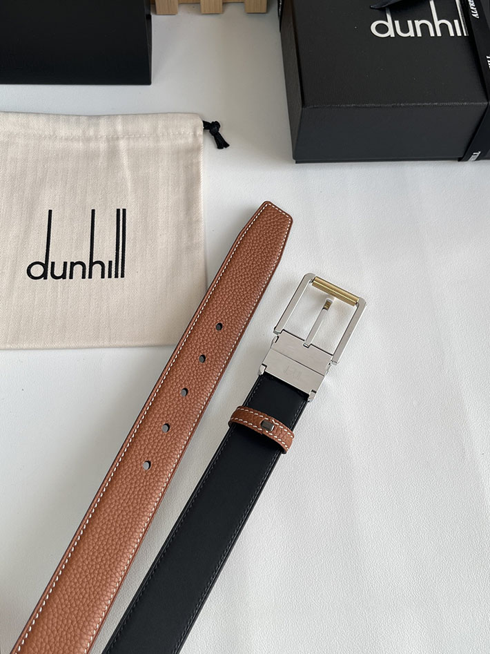 ダンヒル アウトレット 店舗 dunhill リバーシブル ベルト メンズ 男性 紳士 ビジネス おしゃれ 本革 2702059 ダンヒル ベルト 公式 - 画像 (9)