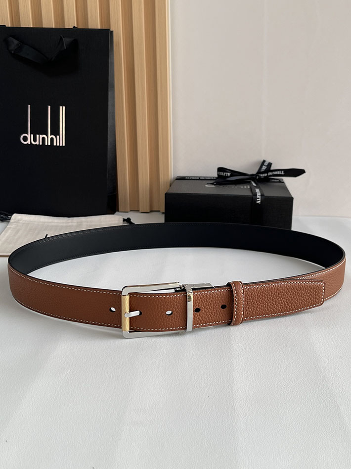ダンヒル アウトレット 店舗 dunhill リバーシブル ベルト メンズ 男性 紳士 ビジネス おしゃれ 本革 2702059 ダンヒル ベルト 公式 - 画像 (4)