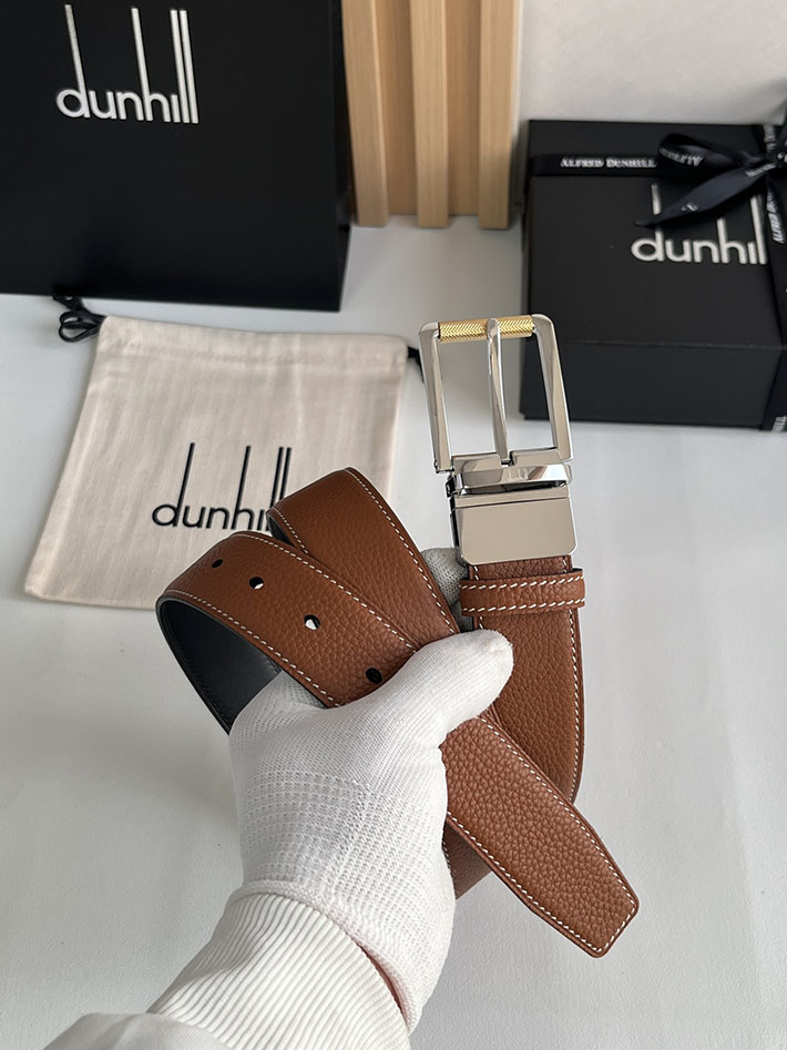 ダンヒル アウトレット 店舗 dunhill リバーシブル ベルト メンズ 男性 紳士 ビジネス おしゃれ 本革 2702059 ダンヒル ベルト 公式 - 画像 (3)
