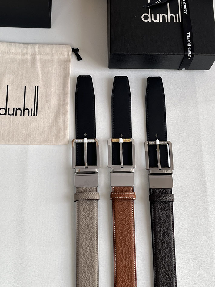 ダンヒル アウトレット 店舗 dunhill リバーシブル ベルト メンズ 男性 紳士 ビジネス おしゃれ 本革 2702060 ダンヒル ベルト 新作 - 画像 (2)