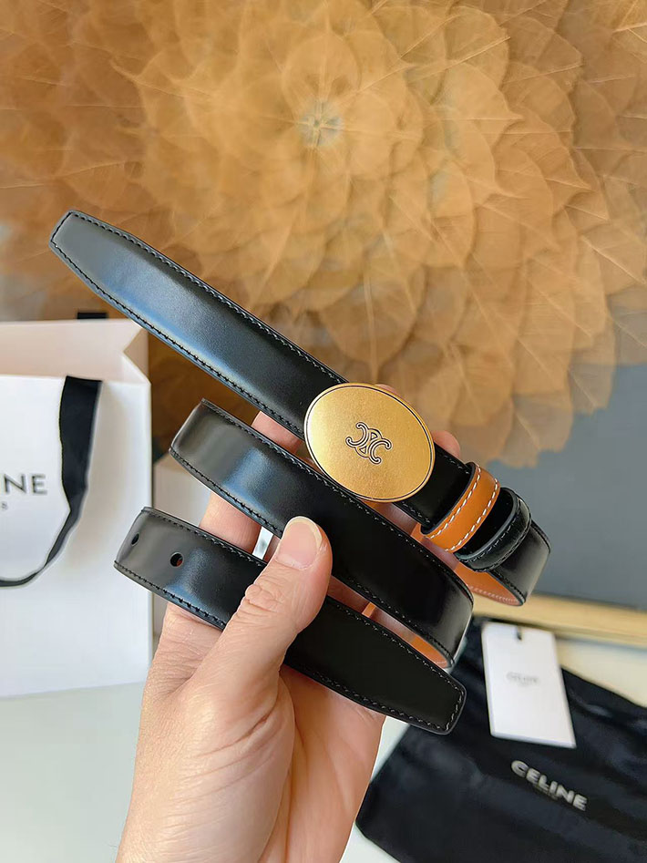 セリーヌ アウトレット店舗 CELINE ベルト リバーシブル ミディアム 25mm アリックス 2702063 レディース セリーヌ ベルト アウトレット - 画像 (8)