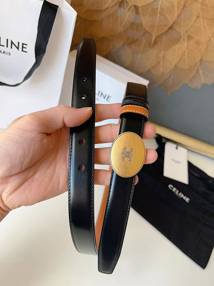 セリーヌ アウトレット店舗 CELINE ベルト リバーシブル ミディアム 25mm アリックス 2702063 レディース セリーヌ ベルト アウトレット - 画像 (6)