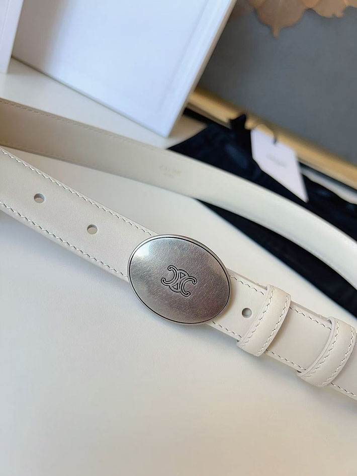 セリーヌ アウトレット店舗 CELINE レディース ベルト リバーシブル ミディアム 25mm アリックス 2702067 セリーヌ ベルト バックル - 画像 (5)