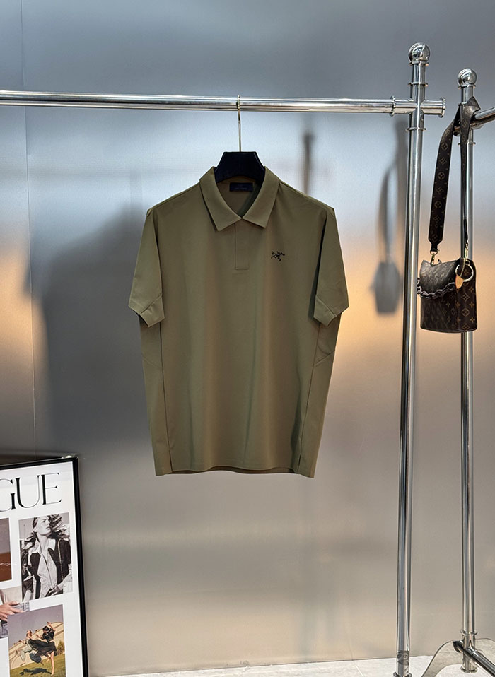 アークテリクス 服 コピー 人気店 ARC'TERYX 26ssメンズ ビジネスカジュアル 速乾ポロシャツ JP2525(010676)アークテリクス ポロシャツ メンズ - 画像 (3)