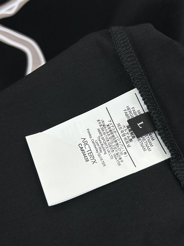アークテリクス 服 コピー 人気店 ARC'TERYX 26SS サーマルバードプリント シルケット綿半袖Tシャツ JP2525(010679) アークテリクス Tシャツ アウトレット - 画像 (4)