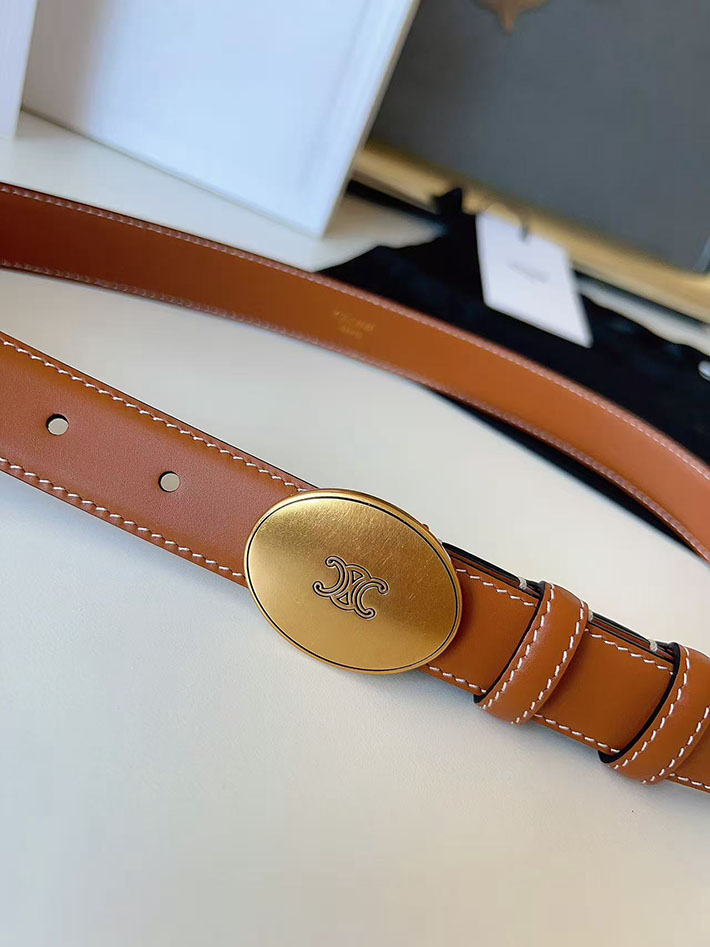 セリーヌ アウトレット店舗 CELINE レディース ベルト リバーシブル ミディアム 25mm アリックス 2702068 セリーヌ ベルト 人気 - 画像 (6)
