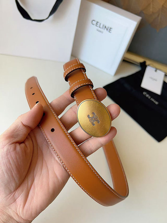 セリーヌ アウトレット店舗 CELINE レディース ベルト リバーシブル ミディアム 25mm アリックス 2702068 セリーヌ ベルト 人気 - 画像 (5)