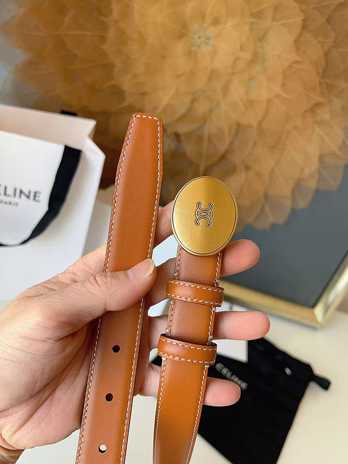 セリーヌ アウトレット店舗 CELINE レディース ベルト リバーシブル ミディアム 25mm アリックス 2702068 セリーヌ ベルト 人気 - 画像 (3)