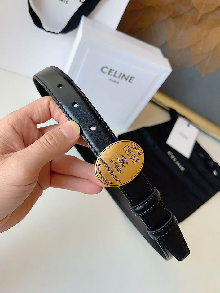 セリーヌ アウトレット店舗 CELINE レディース ベルト リバーシブル ミディアム 25mm アリックス 2702069 セリーヌ ベルト 安い - 画像 (6)