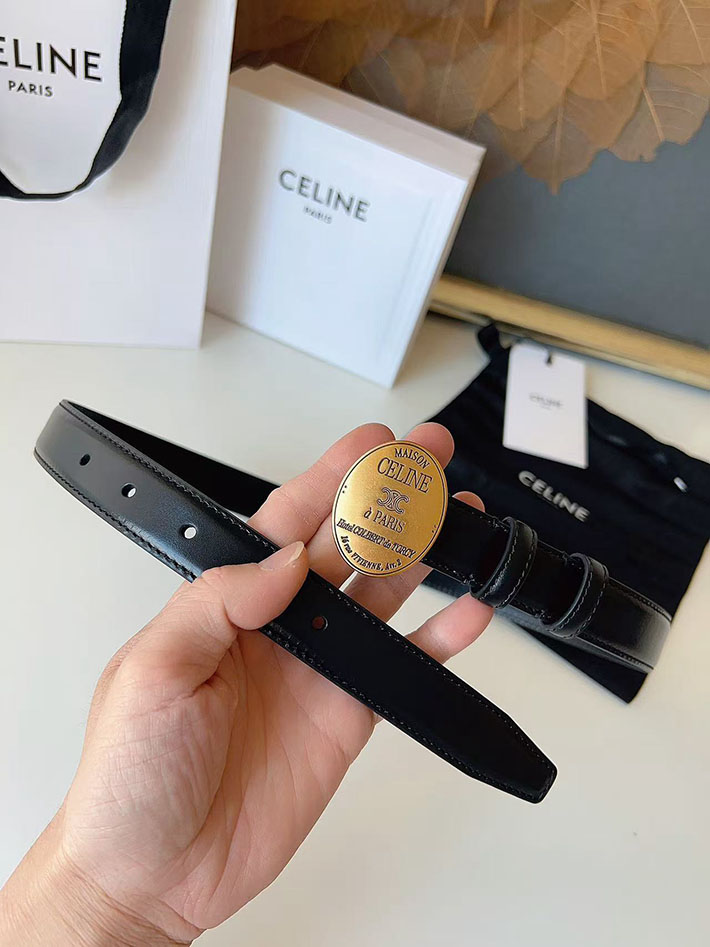 セリーヌ アウトレット店舗 CELINE レディース ベルト リバーシブル ミディアム 25mm アリックス 2702069 セリーヌ ベルト 安い - 画像 (4)