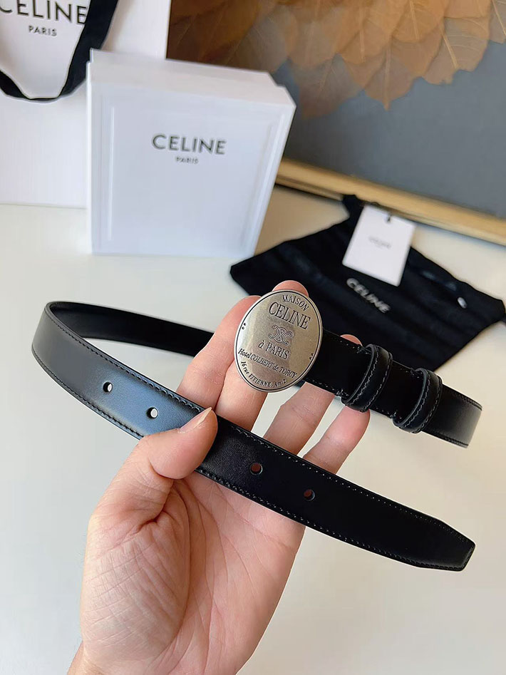 セリーヌ アウトレット店舗 CELINE レディース ベルト リバーシブル ミディアム 25mm アリックス 2702070 セリーヌ ベルト 新作 - 画像 (6)