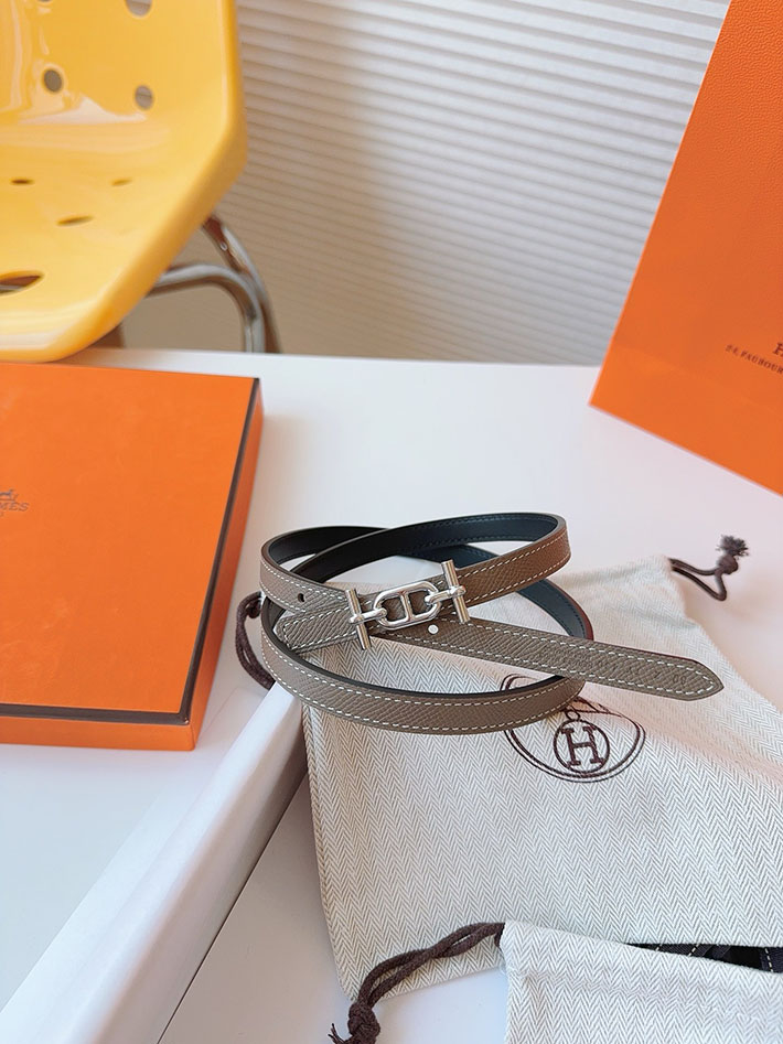 高品質エルメス レザーベルト HERMES ポップH 13mm Hバックル ベルト ヴォーエプソン/スイフト 2702077 エルメス ベルト レディース アウトレット - 画像 (6)