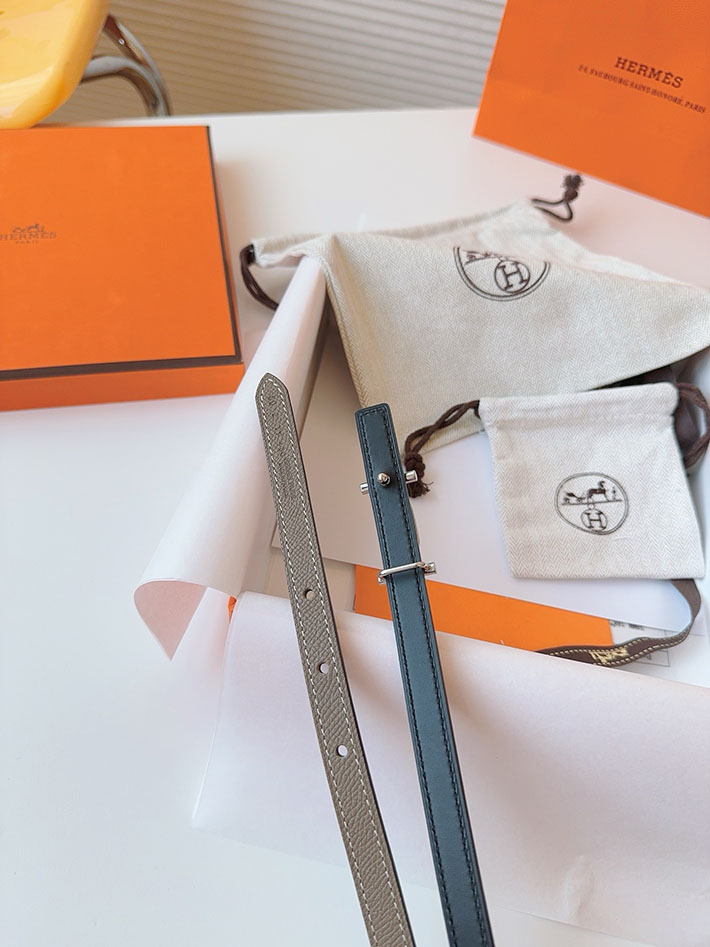 高品質エルメス レザーベルト HERMES ポップH 13mm Hバックル ベルト ヴォーエプソン/スイフト 2702077 エルメス ベルト レディース アウトレット - 画像 (3)