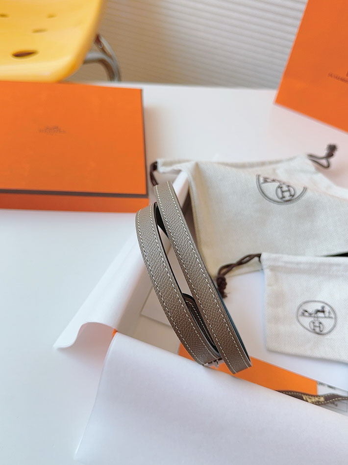 高品質エルメス レザーベルト HERMES ポップH 13mm Hバックル ベルト ヴォーエプソン/スイフト 2702077 エルメス ベルト レディース アウトレット - 画像 (2)