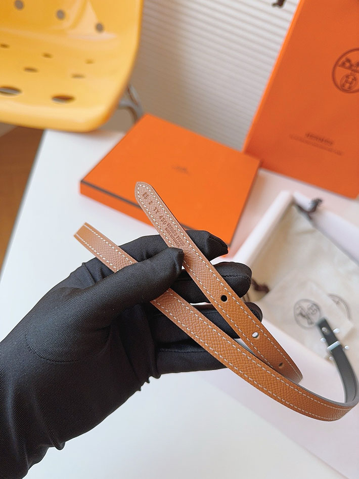 高品質エルメス レザーベルト HERMES ポップH 13mm Hバックル ベルト ヴォーエプソン/スイフト 2702079 エルメス ベルト レディース サイズ - 画像 (3)