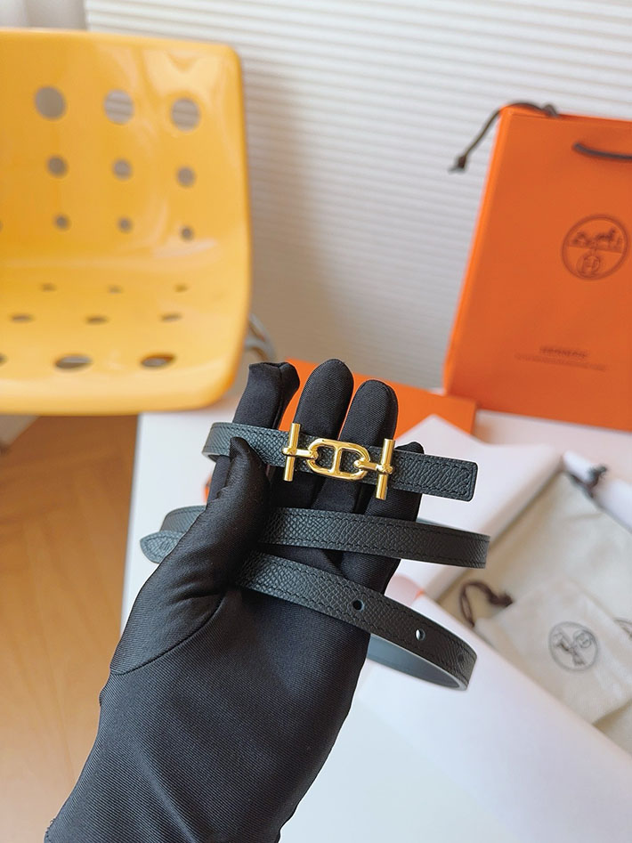 高品質エルメス レザーベルト HERMES ポップH 13mm Hバックル ベルト ヴォーエプソン/スイフト 2702082 エルメス ベルト 安い - 画像 (9)