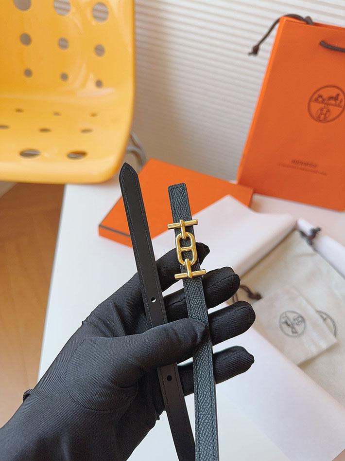 高品質エルメス レザーベルト HERMES ポップH 13mm Hバックル ベルト ヴォーエプソン/スイフト 2702082 エルメス ベルト 安い - 画像 (4)