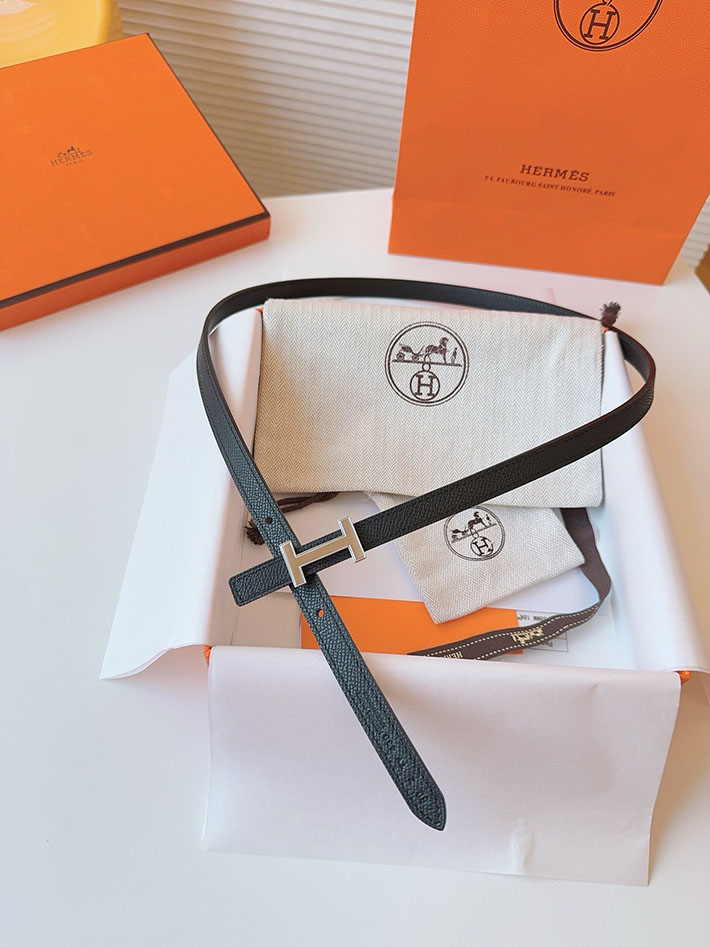 高品質エルメス レザーベルト HERMES ルリ リバーシブルレザーベルト 13mm RG ヴォーエプソン/スイフト 2702092 エルメス ベルト レディース 値段 - 画像 (7)
