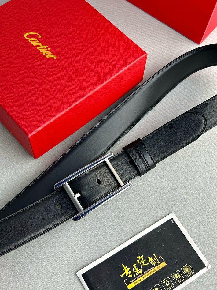 カルティエ レザーベルト 店舗 CARTIER メンズ 35mm ベルト タンクドゥカルティエ スクエア 2702094 カルティエ ベルト 店舗 - 画像 (5)