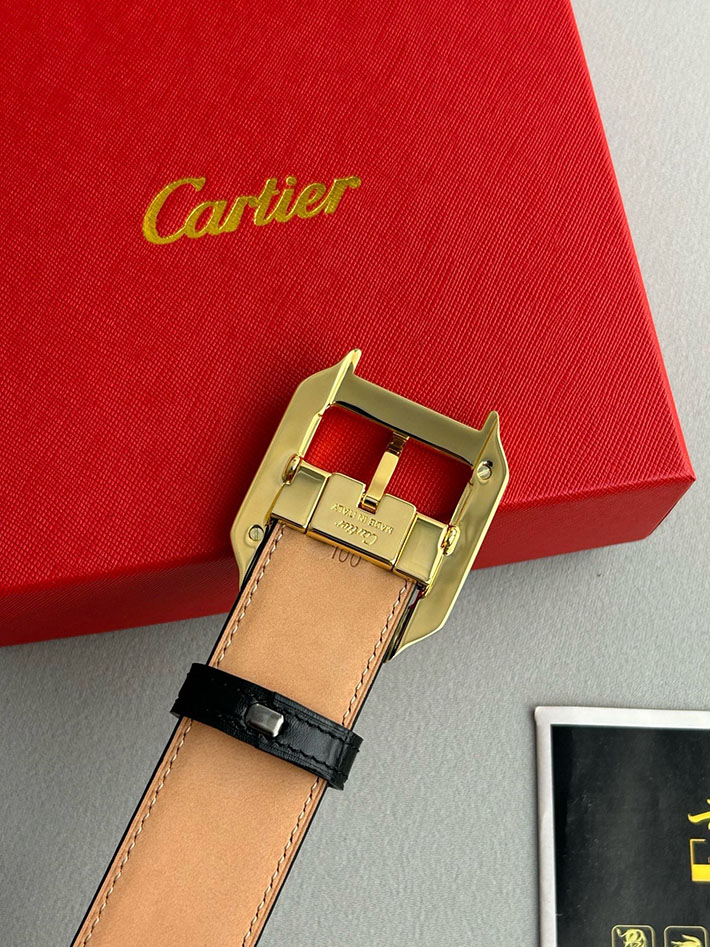 カルティエ レザーベルト 店舗 CARTIER ベルト 35mm メンズ サントス ドゥ カルティエ ベルト 2702100 カルティエ ベルト 安い - 画像 (6)